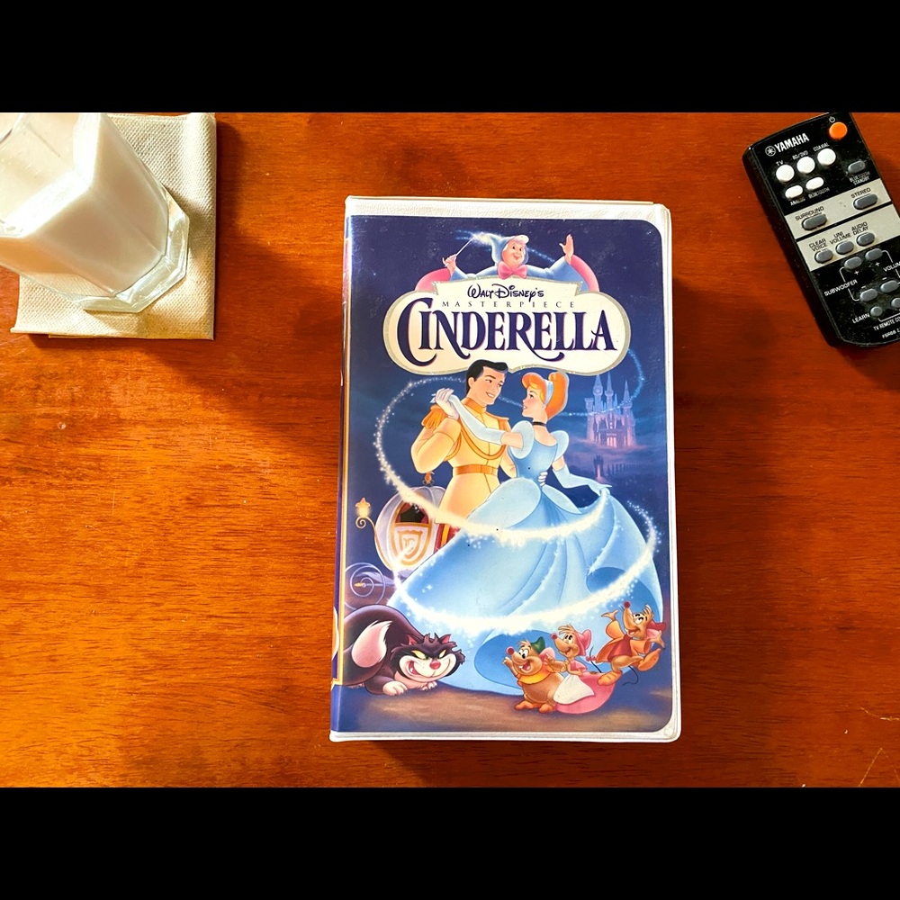 Vintage Walt Disney’s Cinderella VHS 5265